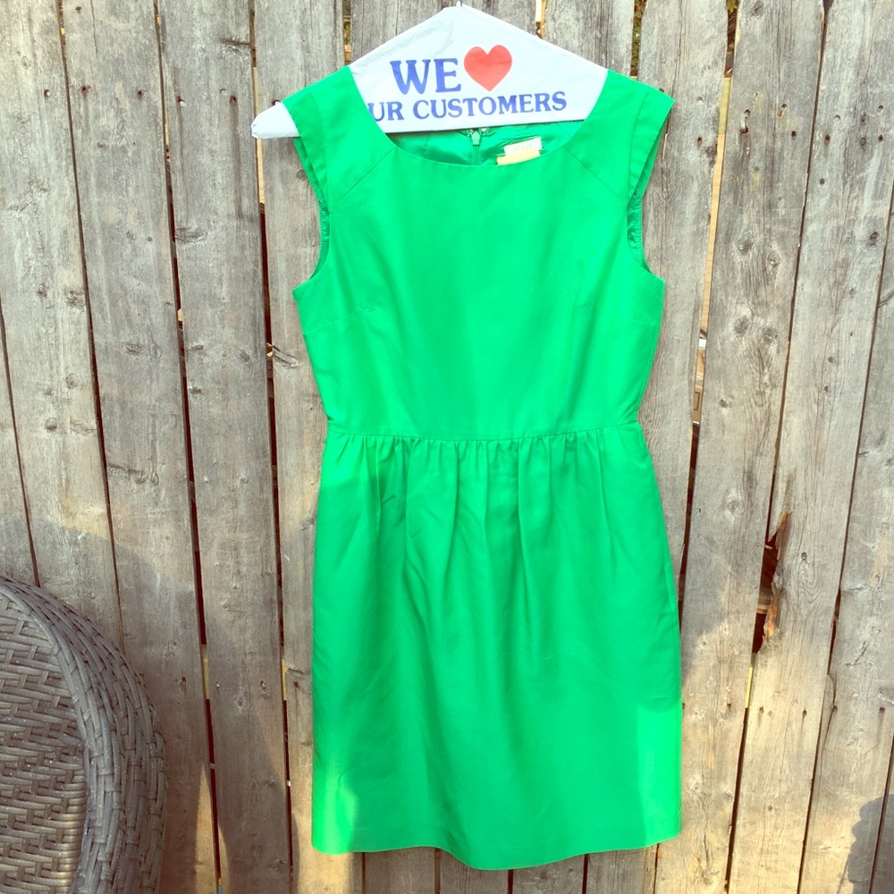 Kelly Green dress from jcrew in size 0